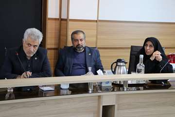 جلسه هیئت رئیسه دانشگاه علوم پزشکی استان سمنان دکتر تجلی,